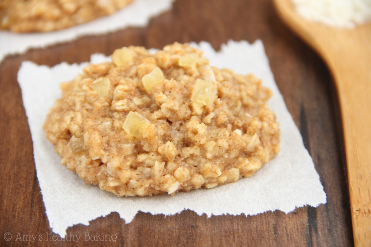 Pineapple Coconut Oatmeal Cookies