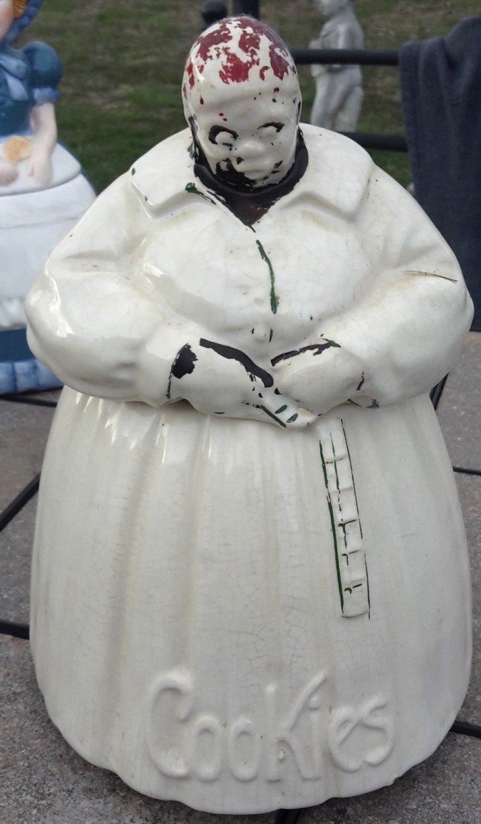 Vintage 1940 Mccoy Aunt Jemima Cookie Jar