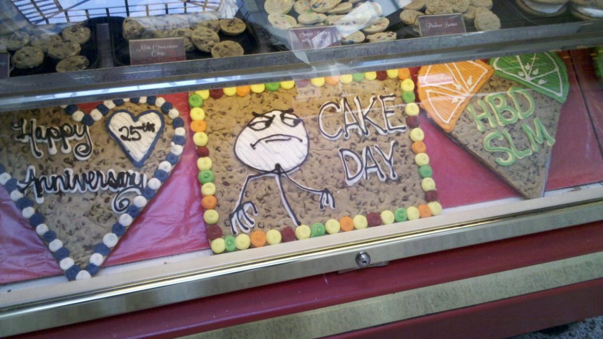 So This Was At The Mrs  Fields Cookie Store   Pics
