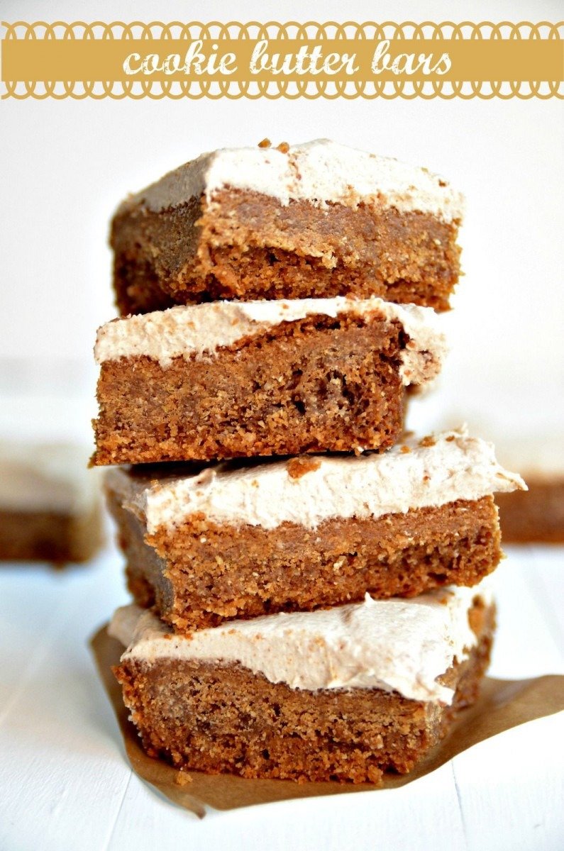 Calvin's Cookie Butter Bars