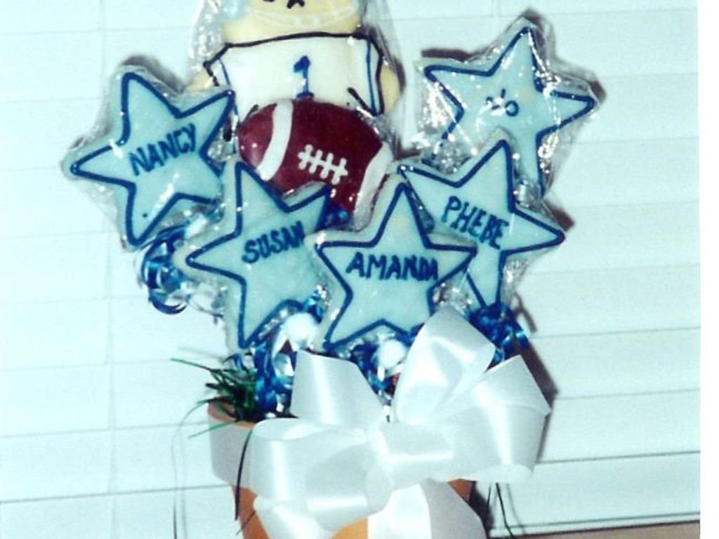 Dallas Cowboys Cookie Bouquet