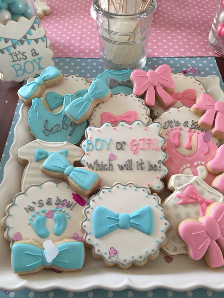 Gender Reveal Cookies