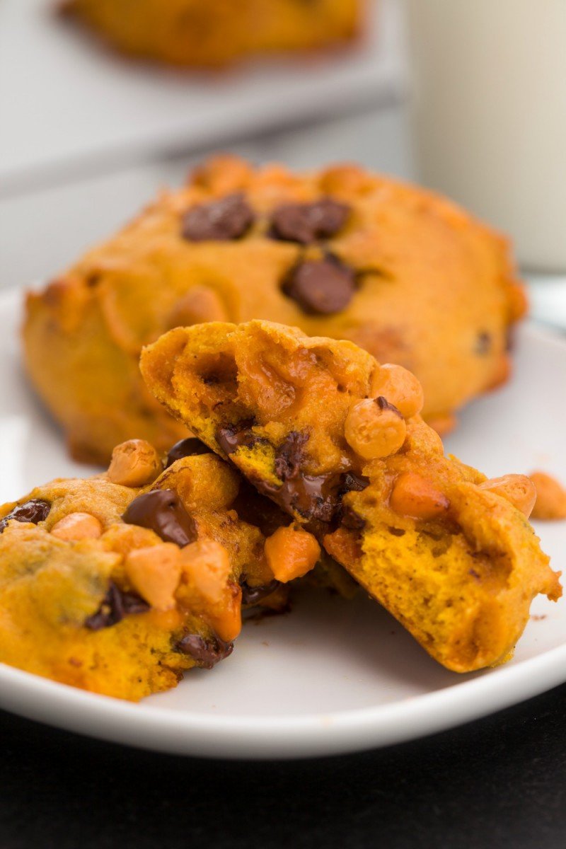Pumpkin Chocolate Butterscotch Chip Cookies Recipe For Managing