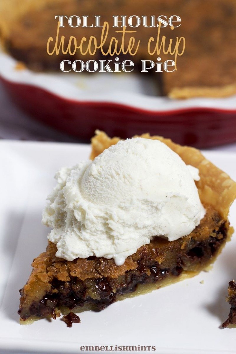 Nestle Toll House Chocolate Chip Cookie Pie