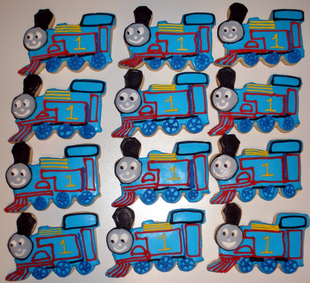 Thomas The Train Cookies