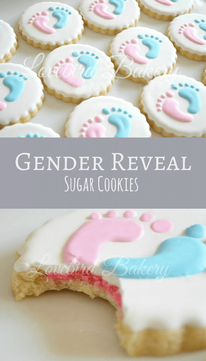 Gender Reveal Cookies Dozen (12) Baby Shower Favors Gifts