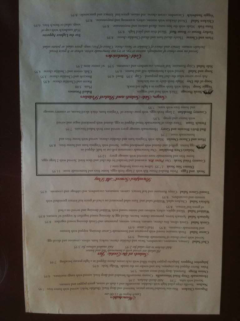 Cookie Jar Restaurant Menu, Menu For Cookie Jar Restaurant