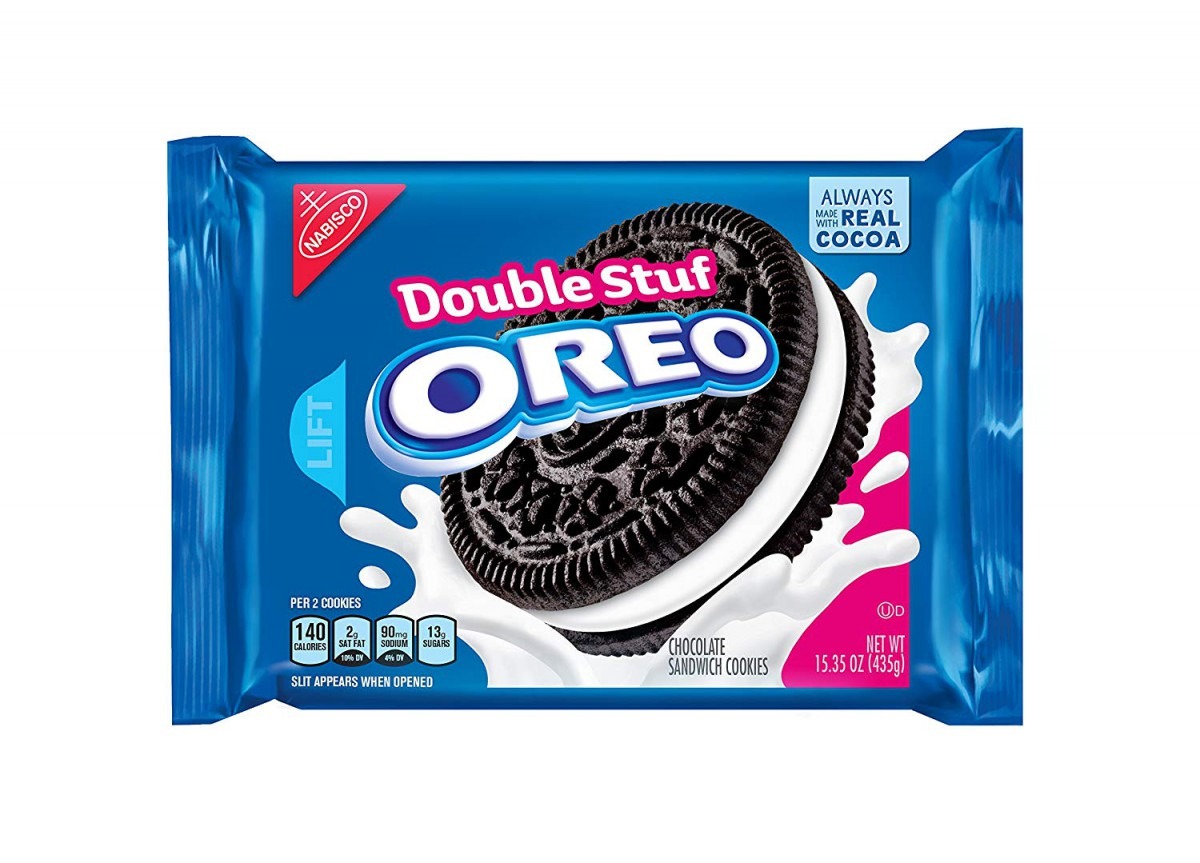 Amazon Com  Oreo Double Stuf Chocolate Sandwich Cookies, 15 35