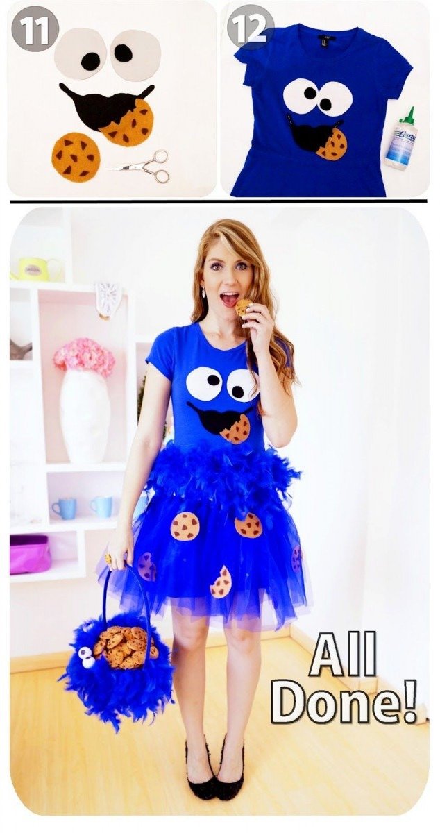 Cookie Monster Costume Tutorial, Part 3