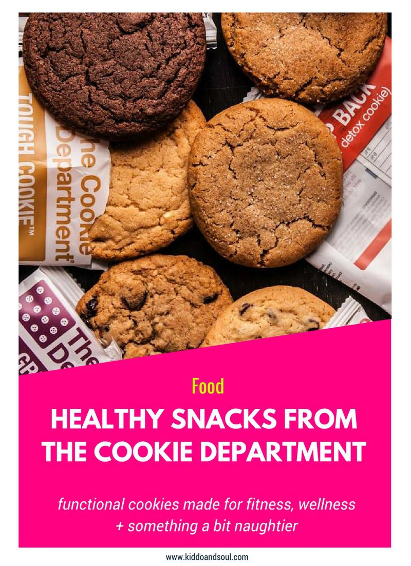 Healthy Snacks From The Cookie Department
