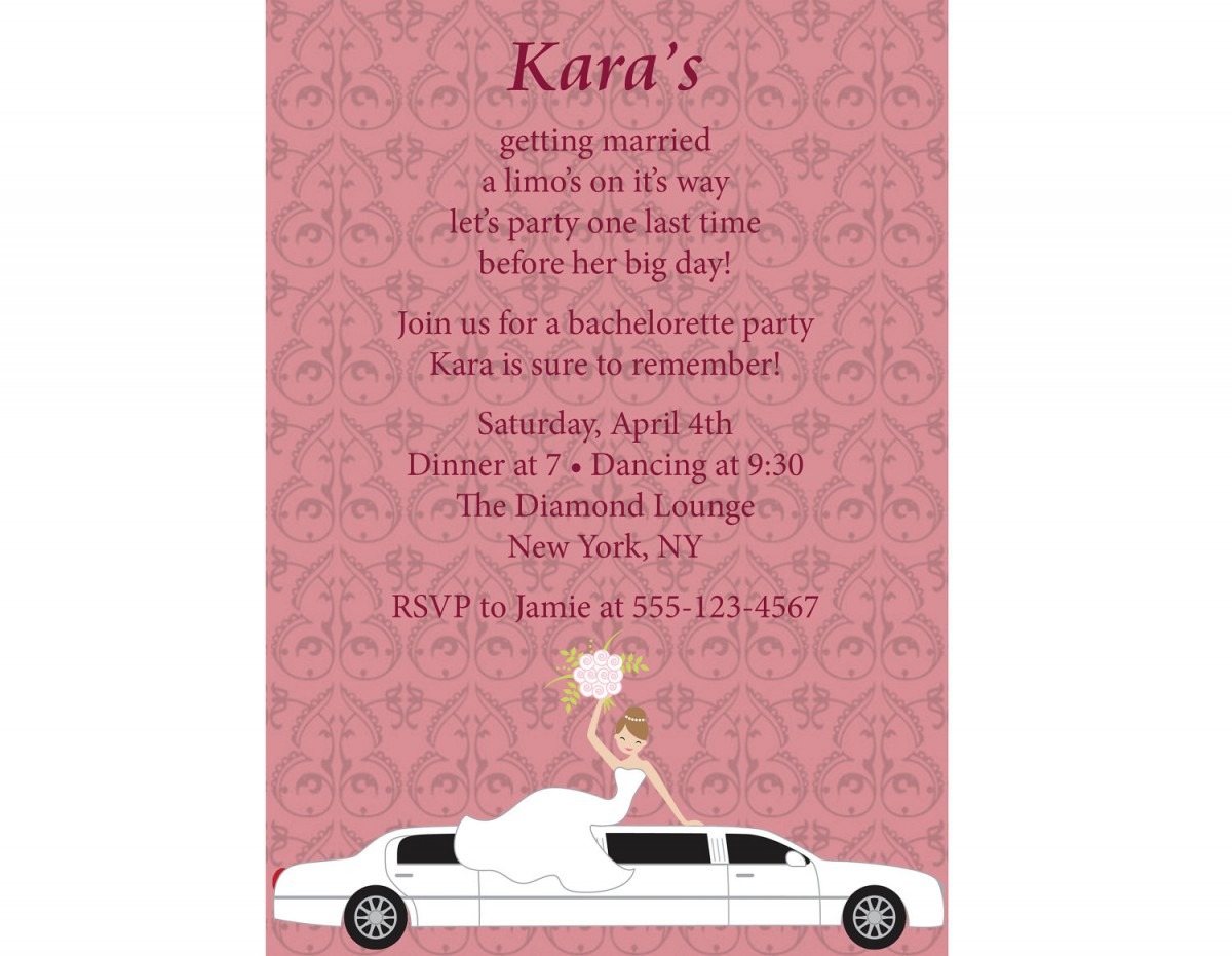 Cute Bachelorette Sayings For Invitations