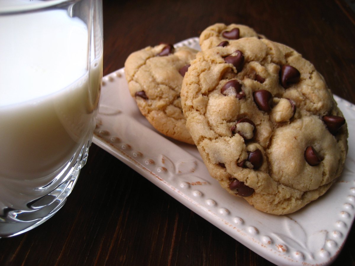 Big, Fat, Chewy Chocolate Chip Cookies
