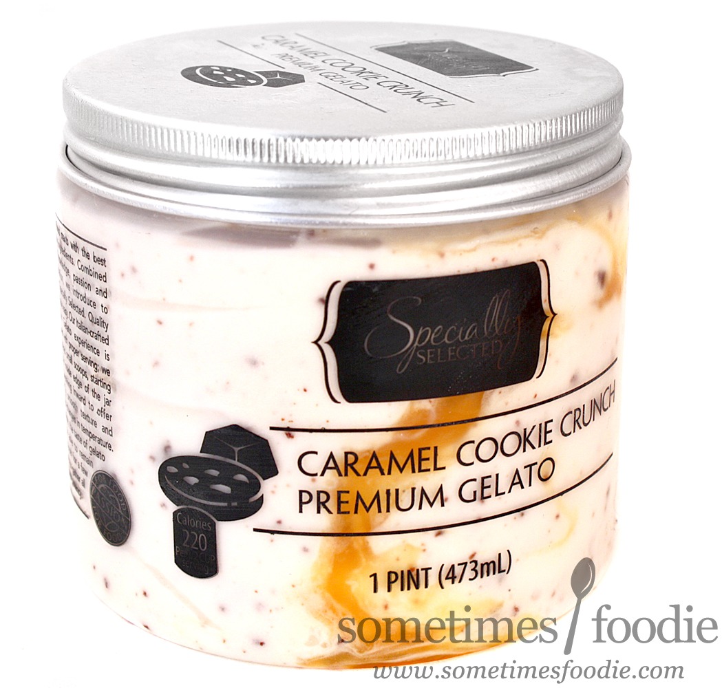 Sometimes Foodie  Caramel Cookie Crunch Gelato