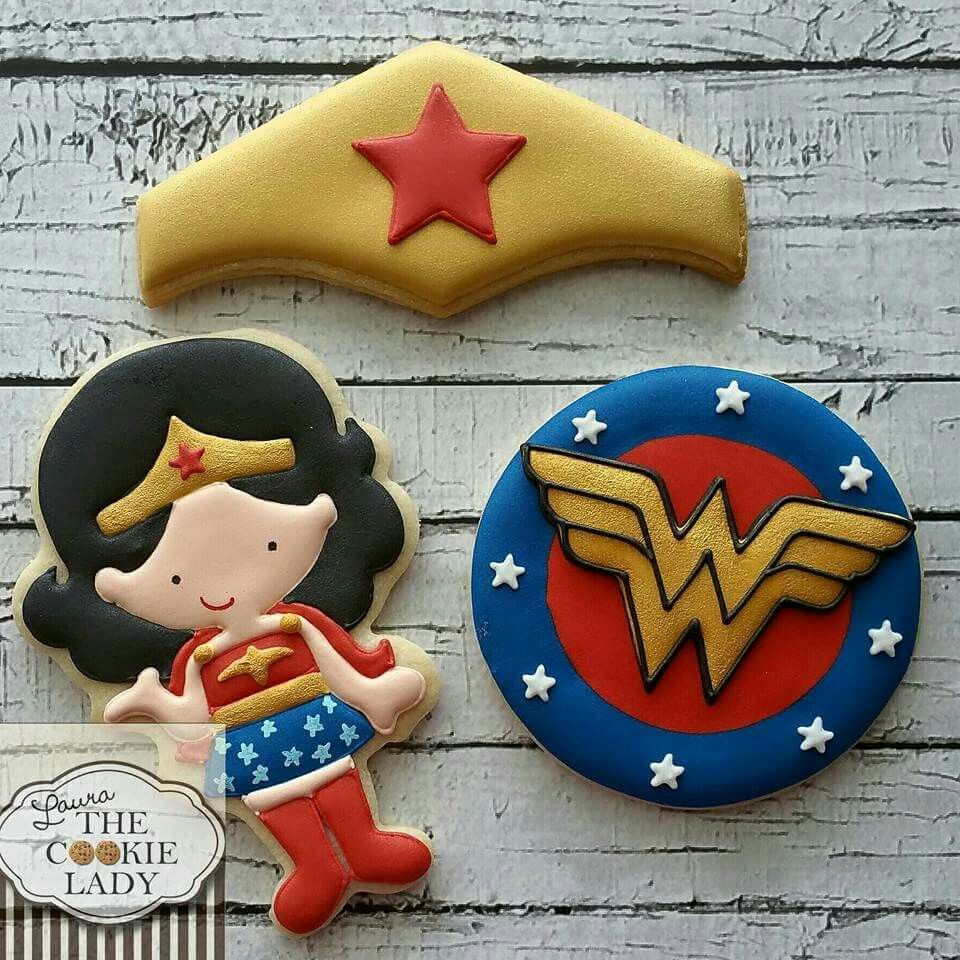 Laura The Cookie Lady  Wonder Woman  Adorable Set