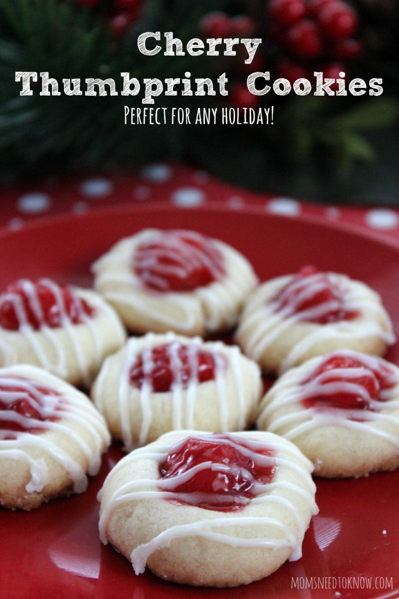 Cherry Thumbprint Cookie Recipe