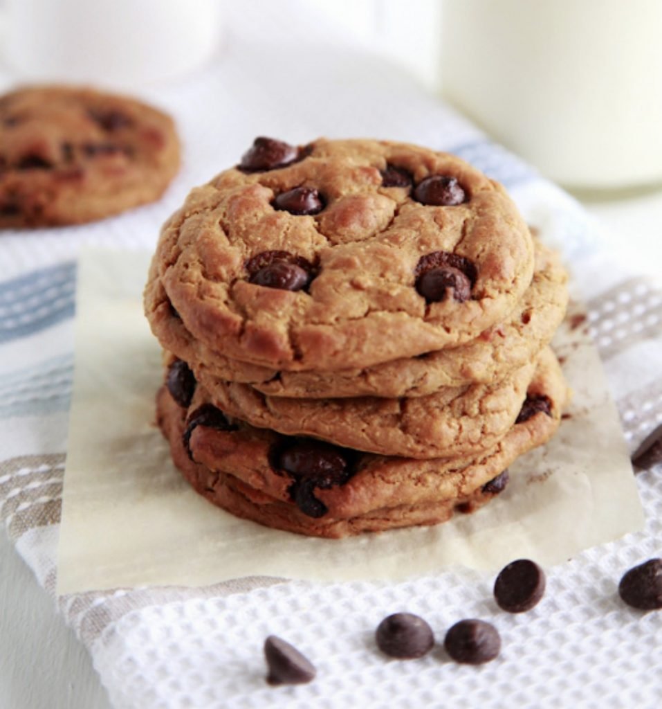Chocolate Chip Chickpea Protein Packed Cookies