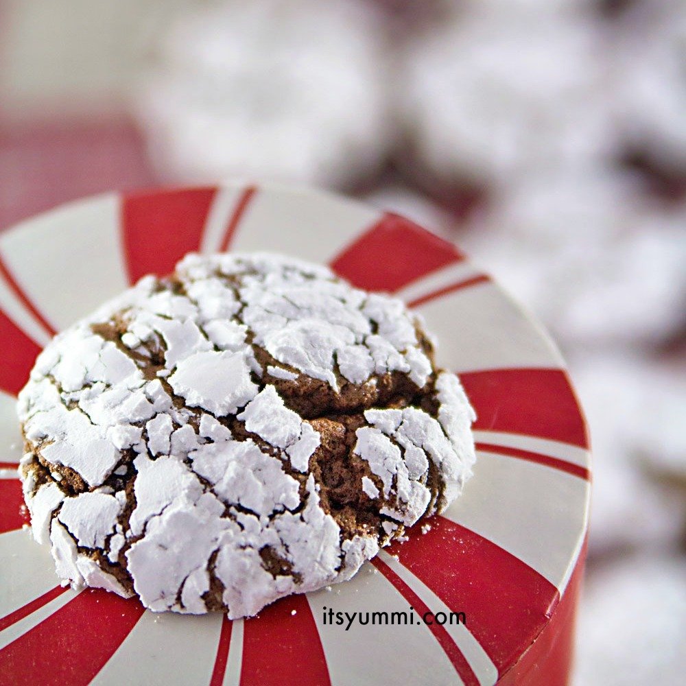 Chocolate Gingerbread Crinkles {easy Cookie Recipes}