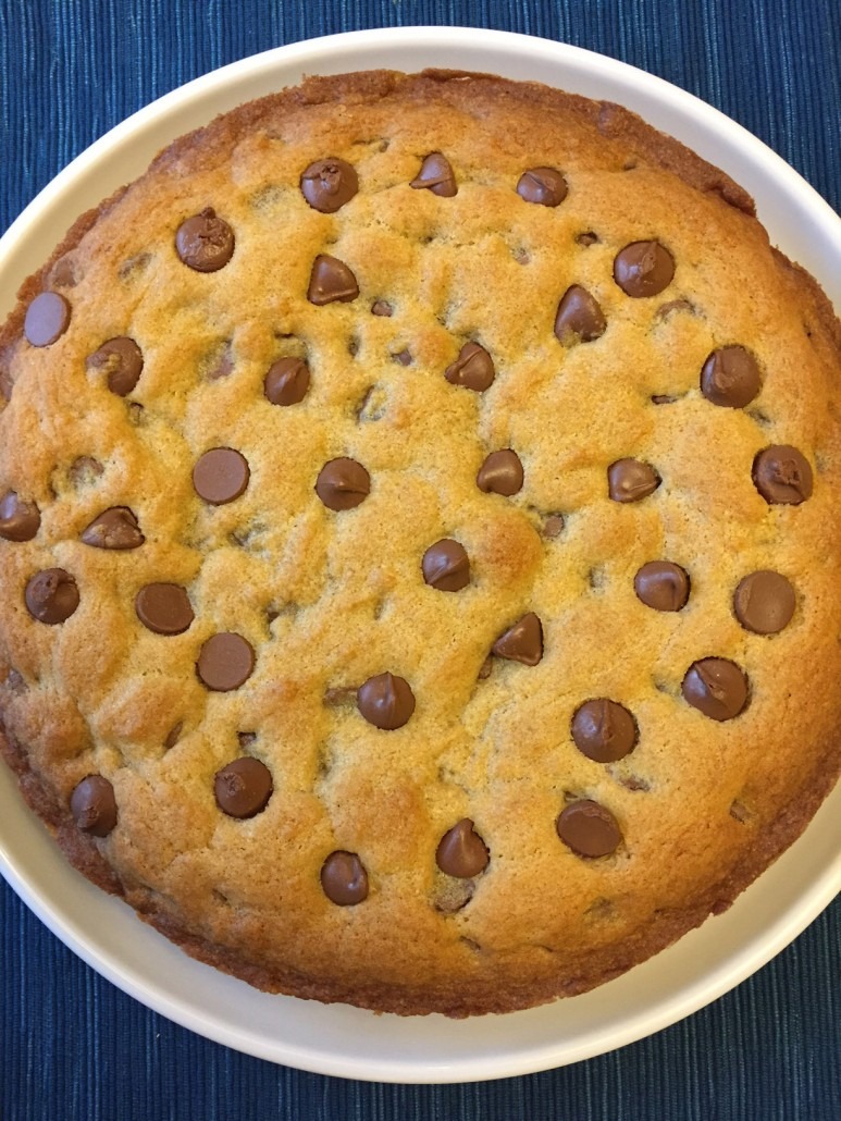 How To Make Chocolate Chip Cookie Cake â Best Recipe Ever