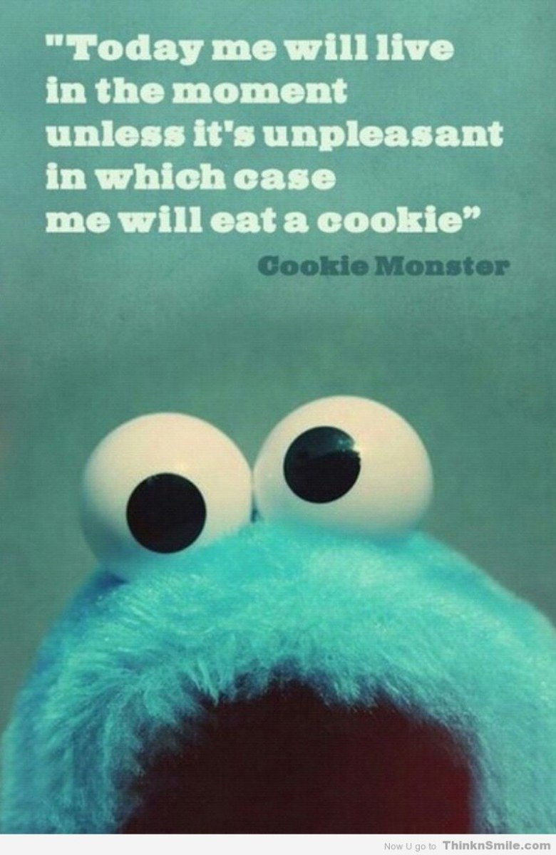 Cookie Monster Quote â Thinknsmile Com