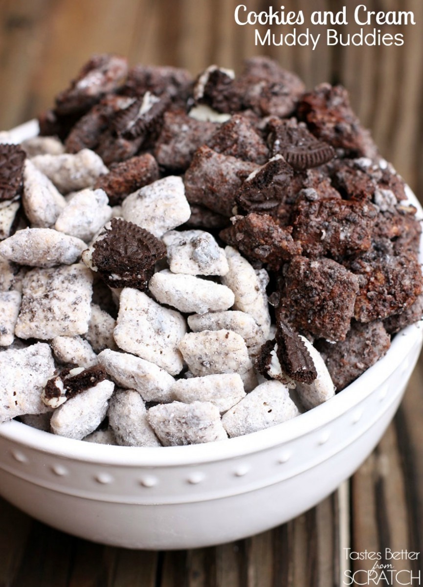 Cookies And Cream Muddy Buddies