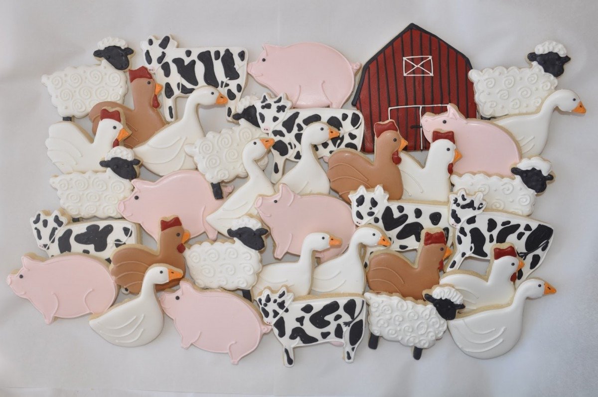 Farm Animal Cookie Cutters