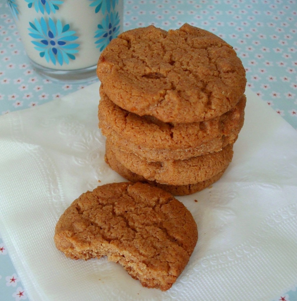 Gluten Free Flourless Almond Butter Cookies