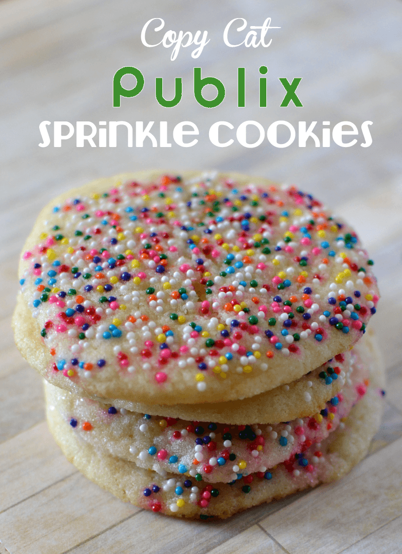 Copy Cat Publix Sprinkle Cookies