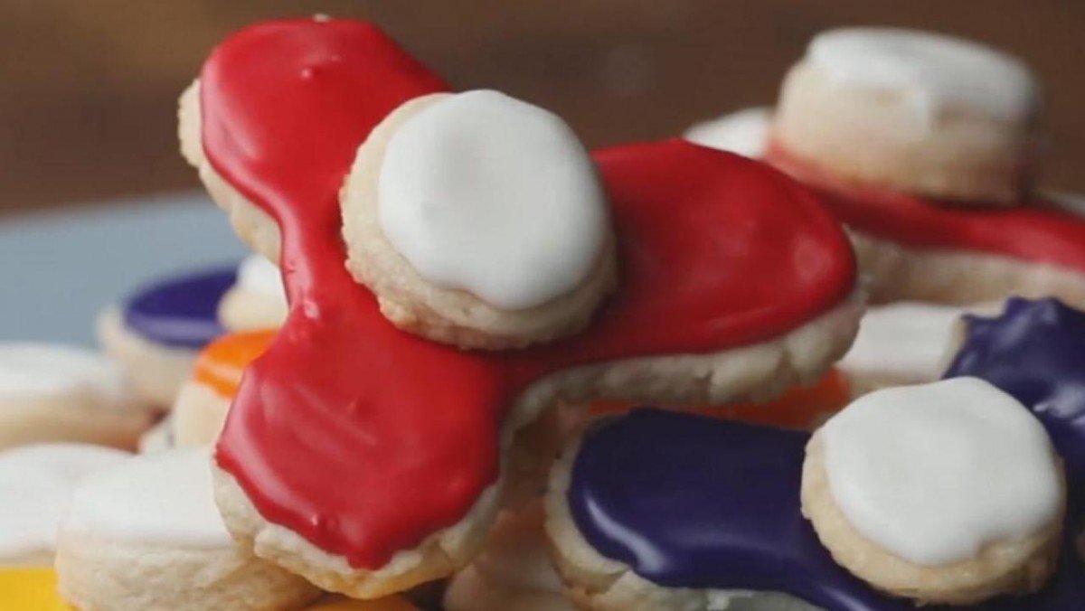 Bake Your Own Fidget Spinner Cookies