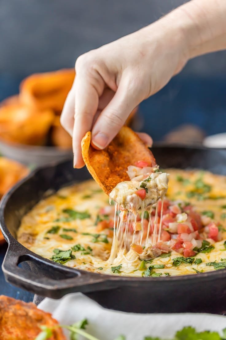 Fried Chili Cheese Dip Skillet