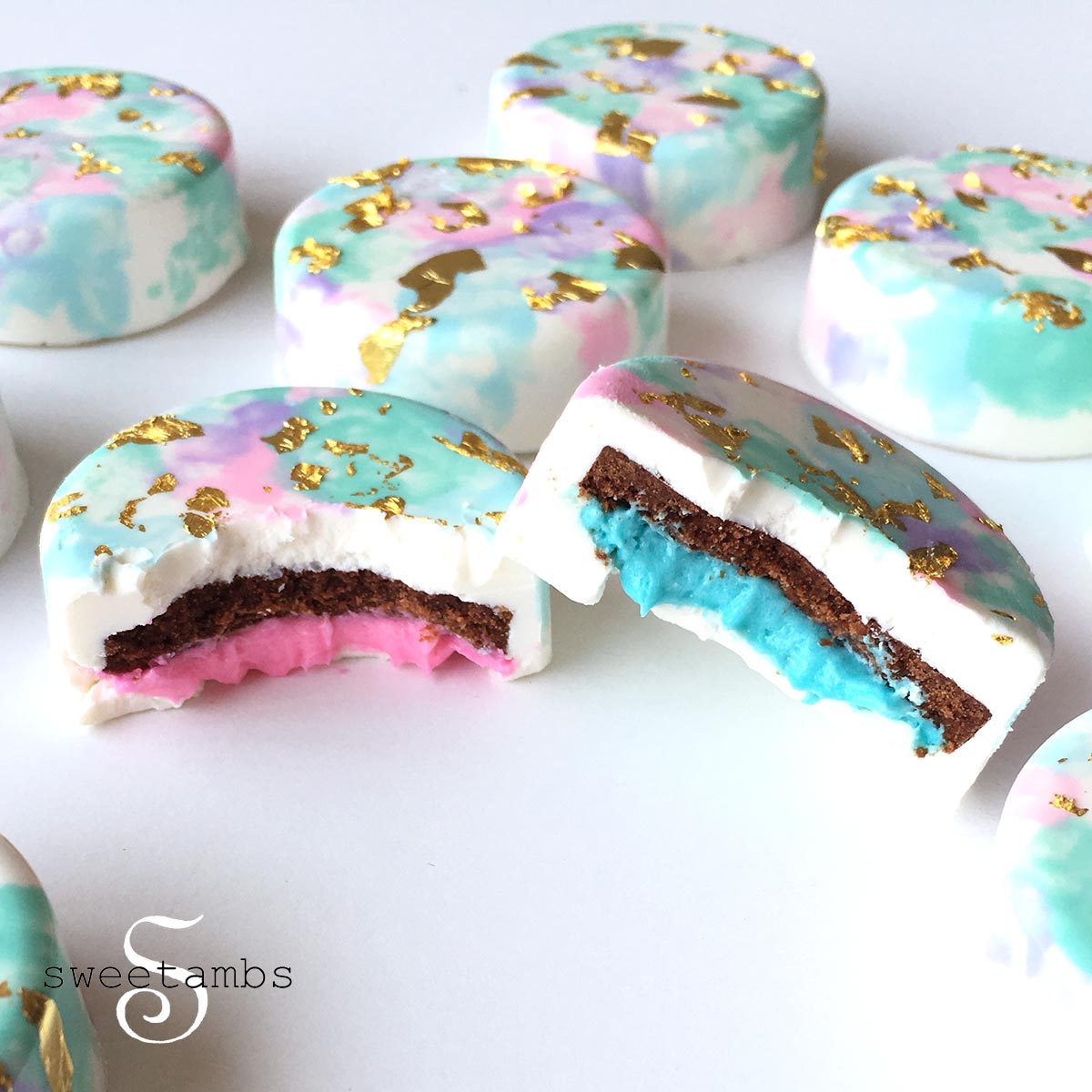 Baby Gender Reveal Cookies (again!)