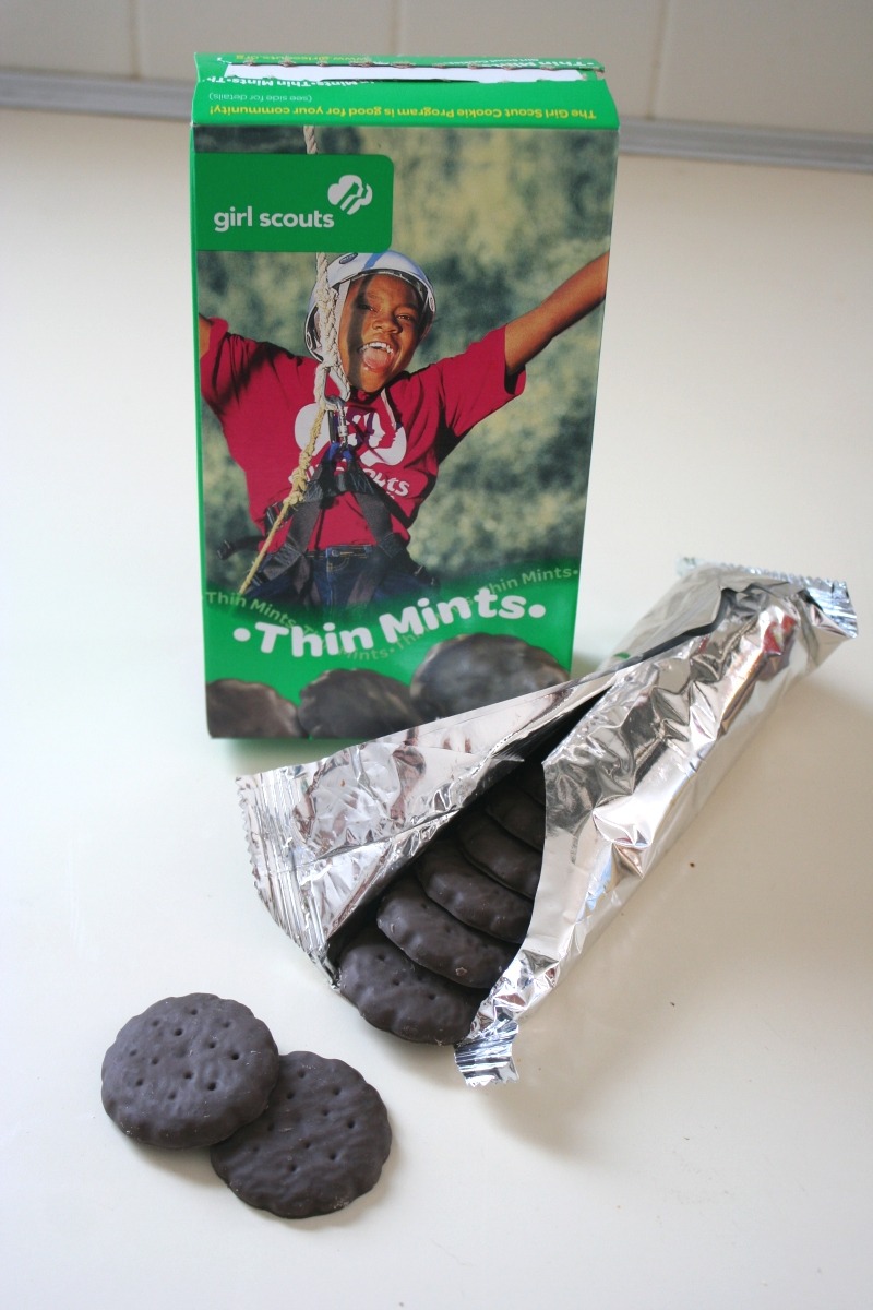 Girl Scout Cookie Cupcake Recipe â Thin Mints