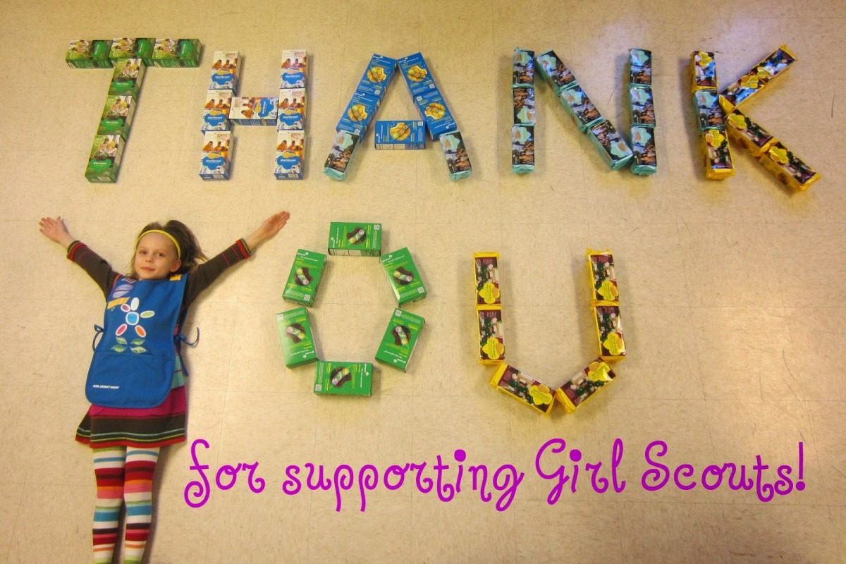 Stuff Amy Made  Girl Scout Cookie Thank You Photos