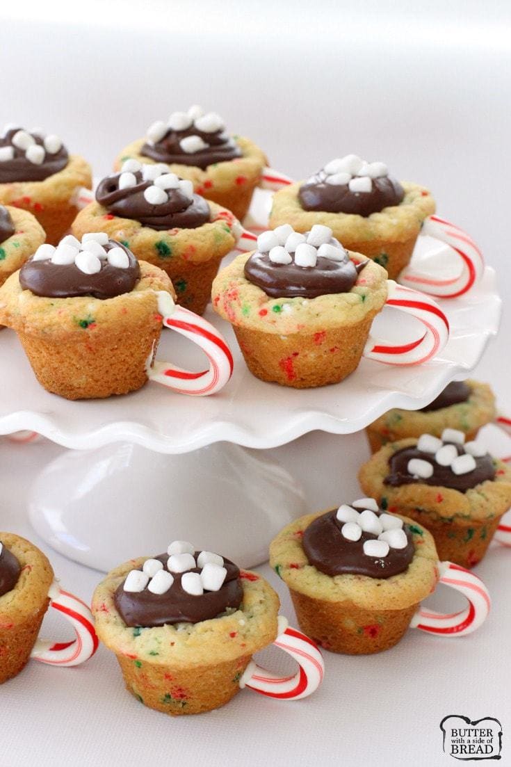 Hot Chocolate Christmas Cookies