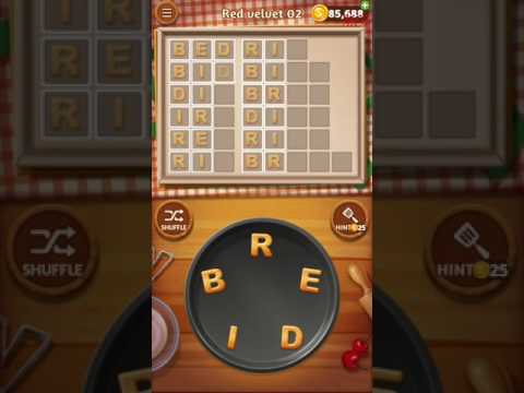 Word Cookies Red Velvet Level 1 Talented Chef Solved By Master Of