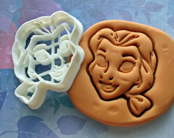 Beauty And The Beast Belle Cookie Cutter Made From