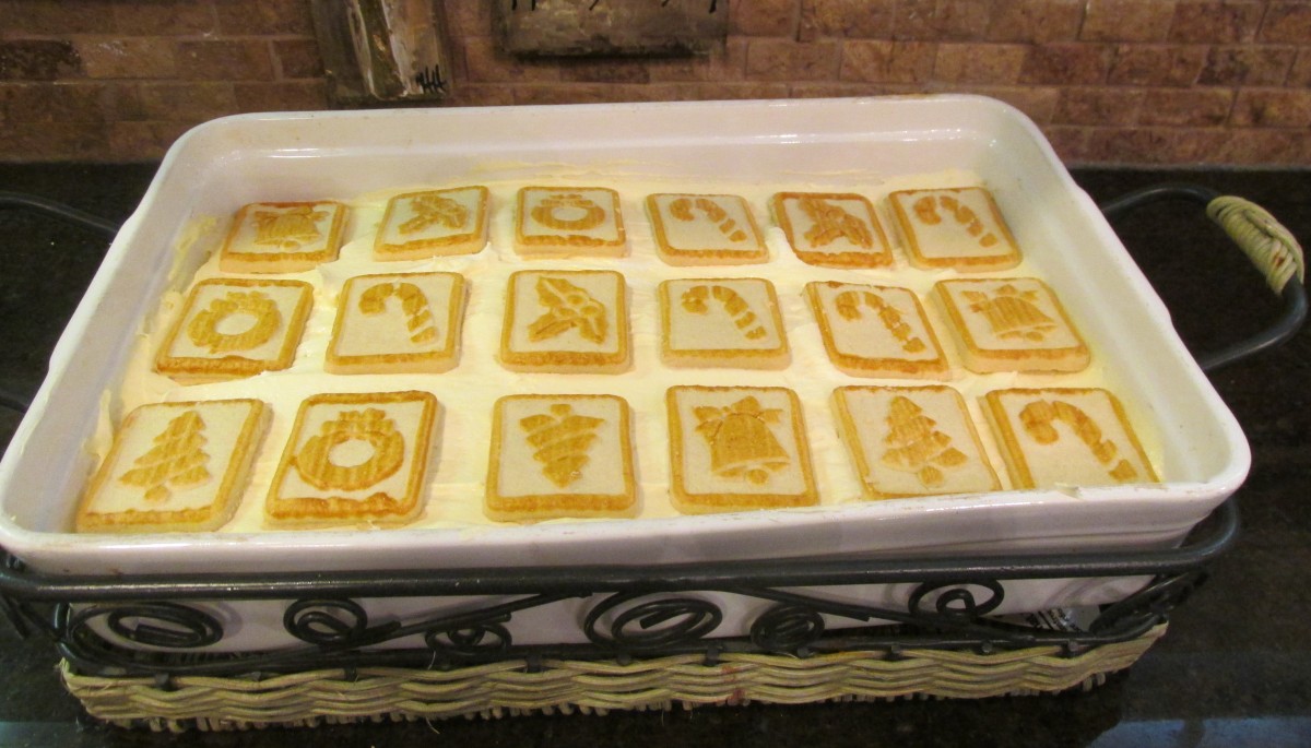 Chessmen Banana Pudding Dessert