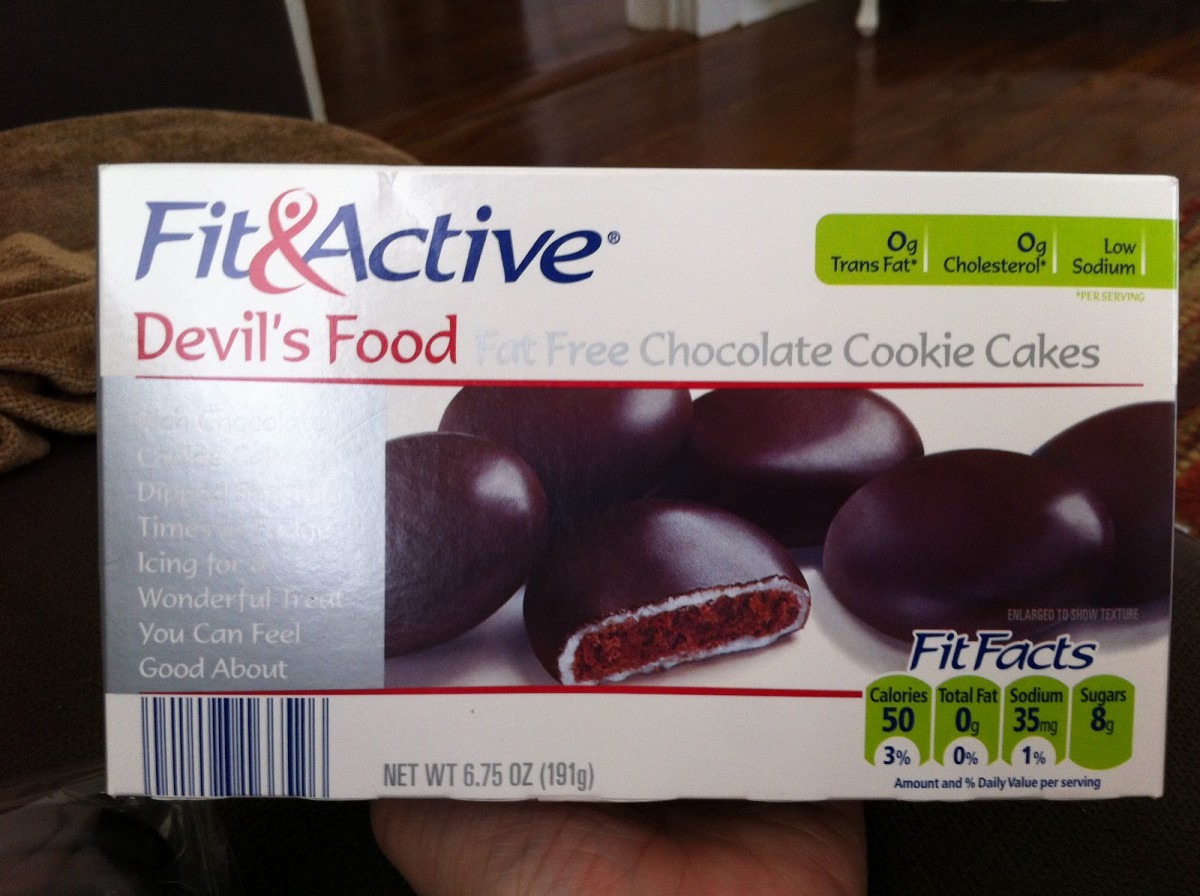 What's Good At Aldi   F&a Devil's Food Fat Free Chocolate Cookie Cakes