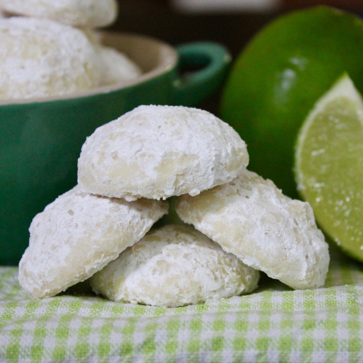 Key Lime Sparkler Cookies