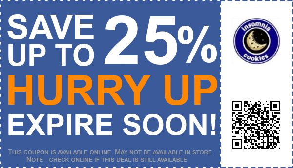 Insomnia Cookies Coupon Codes