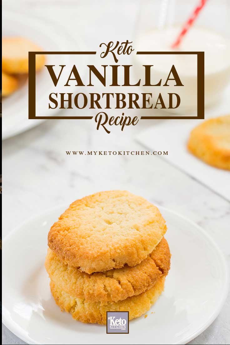 How To Make Low Carb Vanilla Shortbread Cookies
