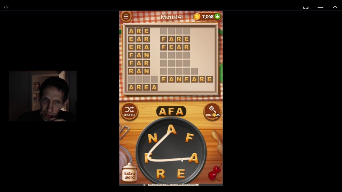 Word Cookies, Sous Chef, Mint Level 14