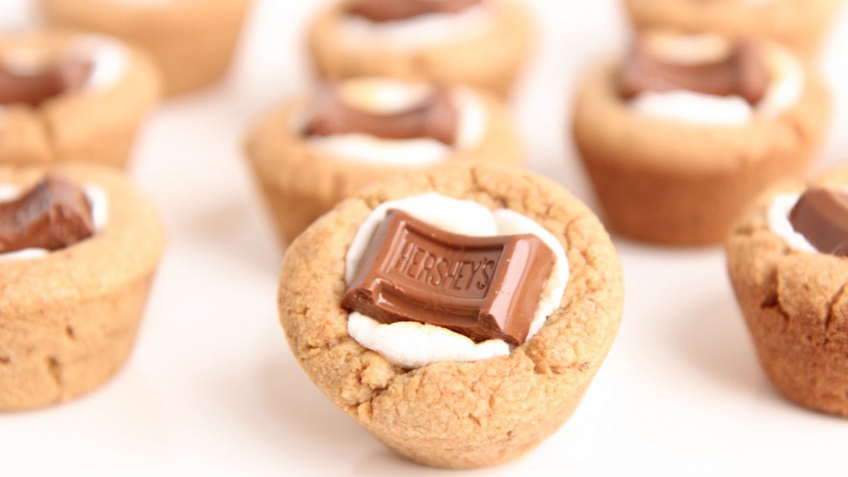 S’mores Cookie Cups Recipe