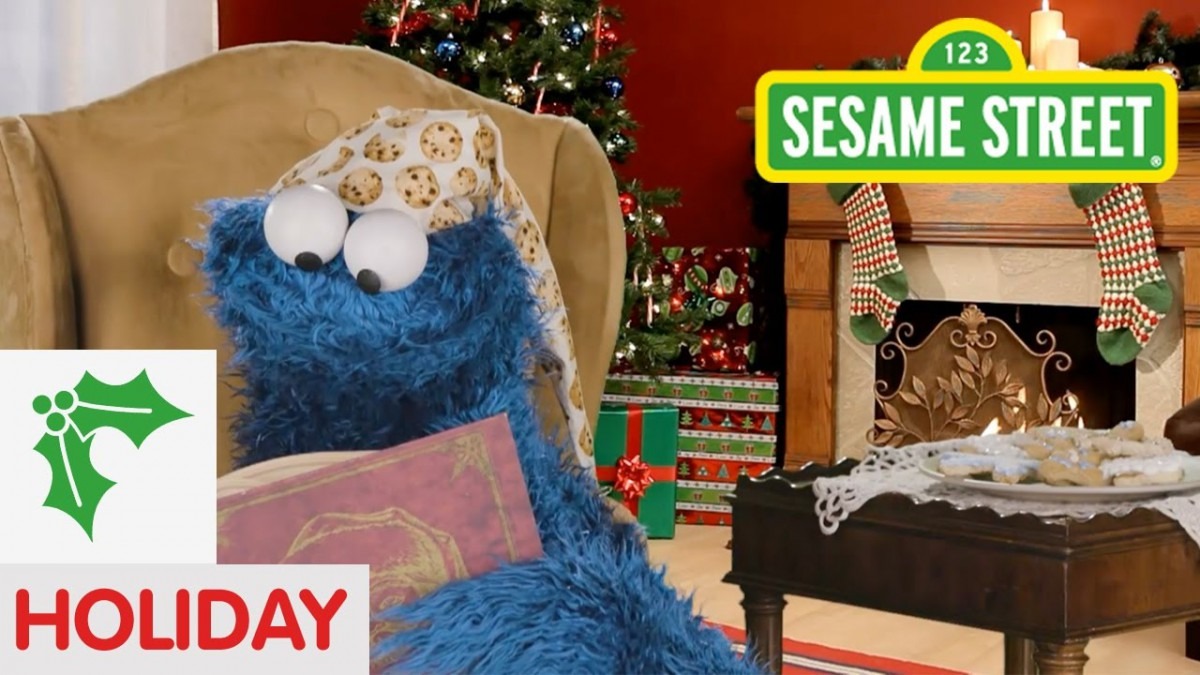Sesame Street  Fireside Christmas Story With Cookie Monster
