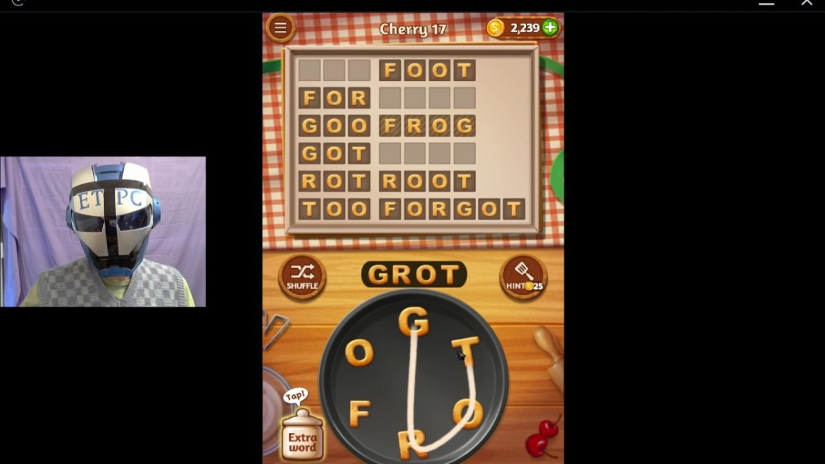 Word Cookies Cherry 17 Solved