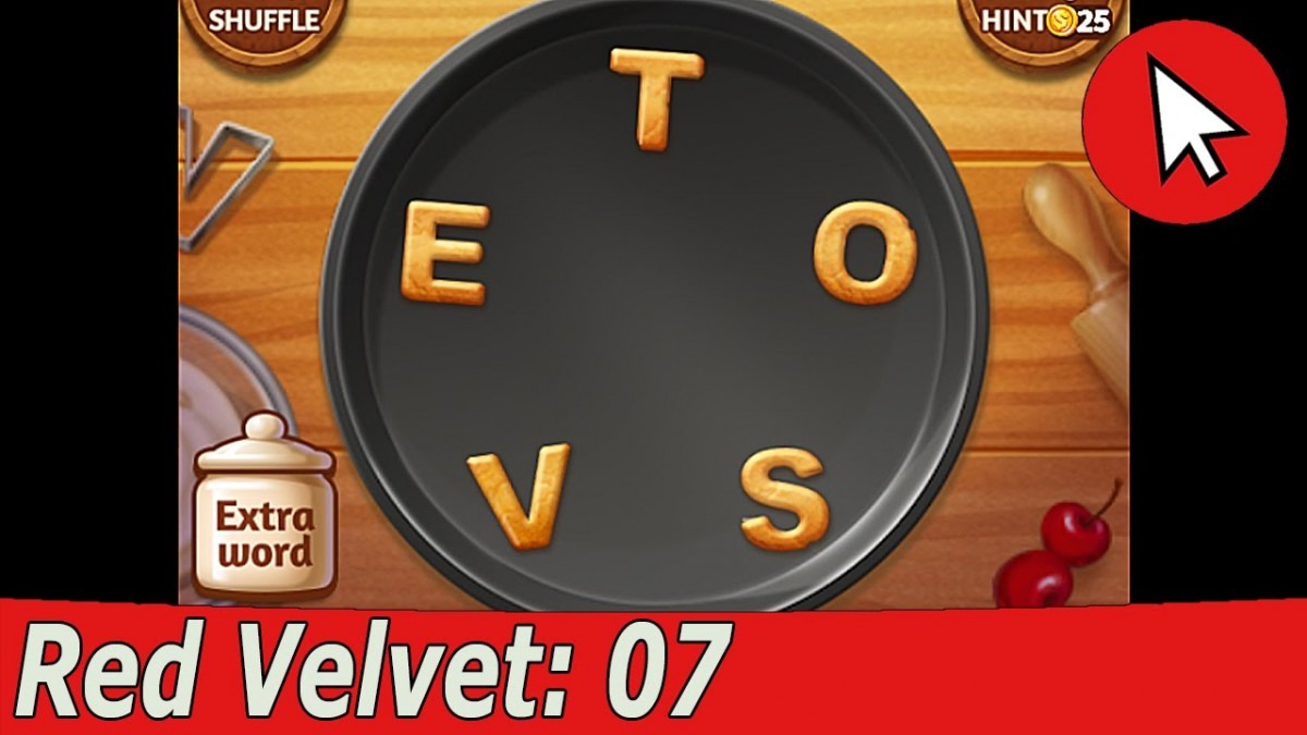 Word Cookies Red Velvet 7 Answers Guide