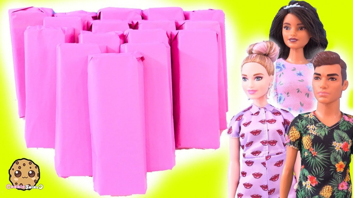 Surprise Presents ! Barbie Fashionistas Doll Haul