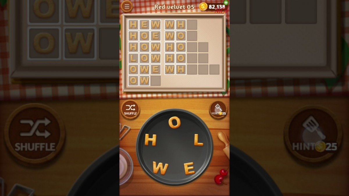Word Cookies Red Velvet Level 5 Talented Chef Solved