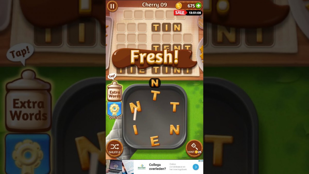 Word Cookies Talented Chef