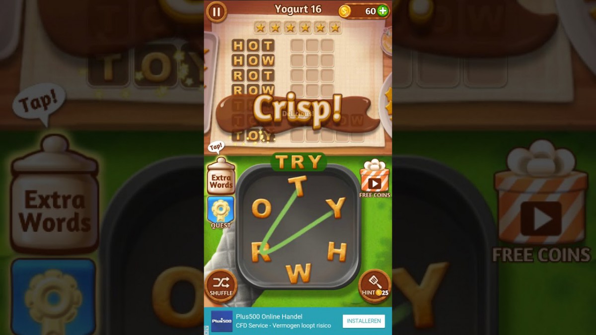 Word Cookies Pastry Chef