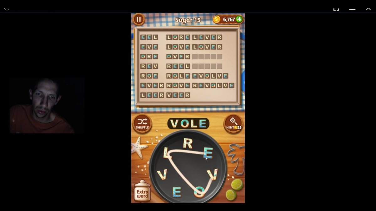 Word Cookies, Executive Chef, Updated Sugar Level 15 Solved